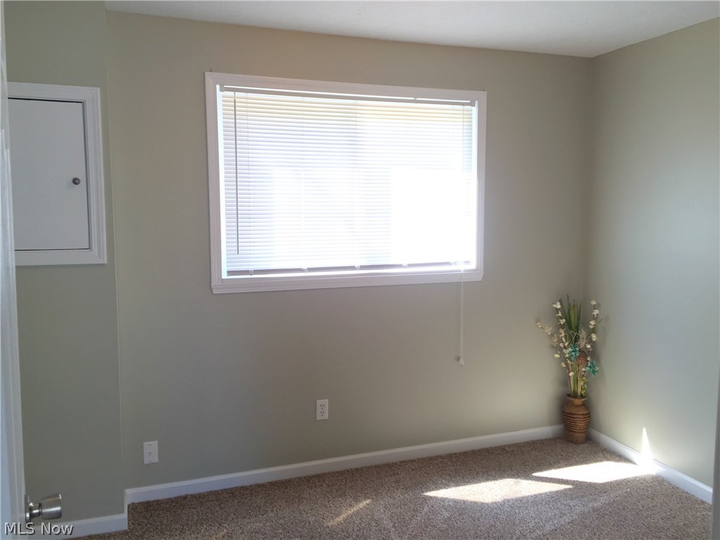 This room off the dinette could be a bedroom or a playroom