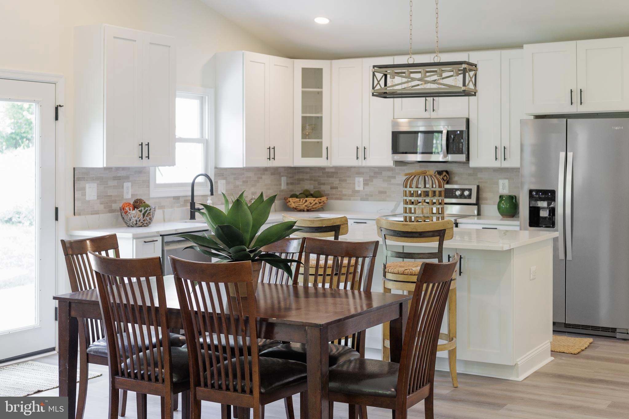 2836 Cameron Road Falls Church, VA 22042 - Photo 12 of 35 KITCHEN-FAM RM ADD'N HAS ROOM FOR LARGE DINING SET