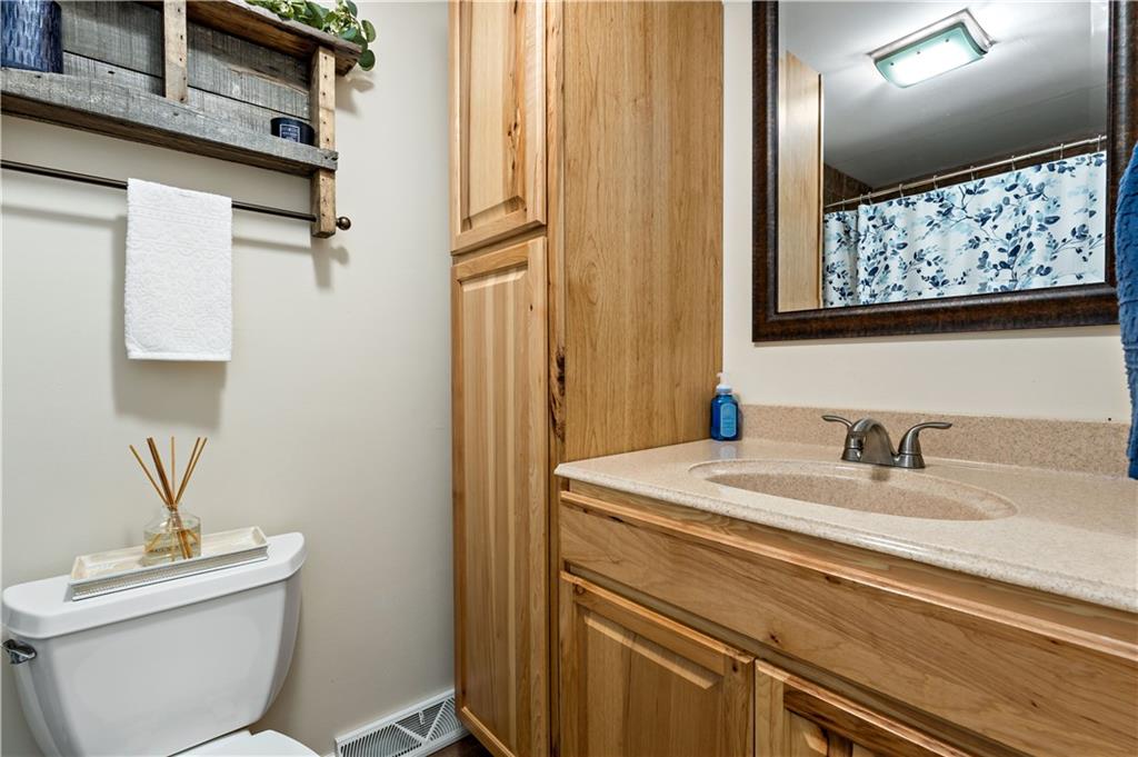 331 Trinity Drive Washington, PA 15301 - Photo 23 of 35 a bathroom with a toilet sink and mirror