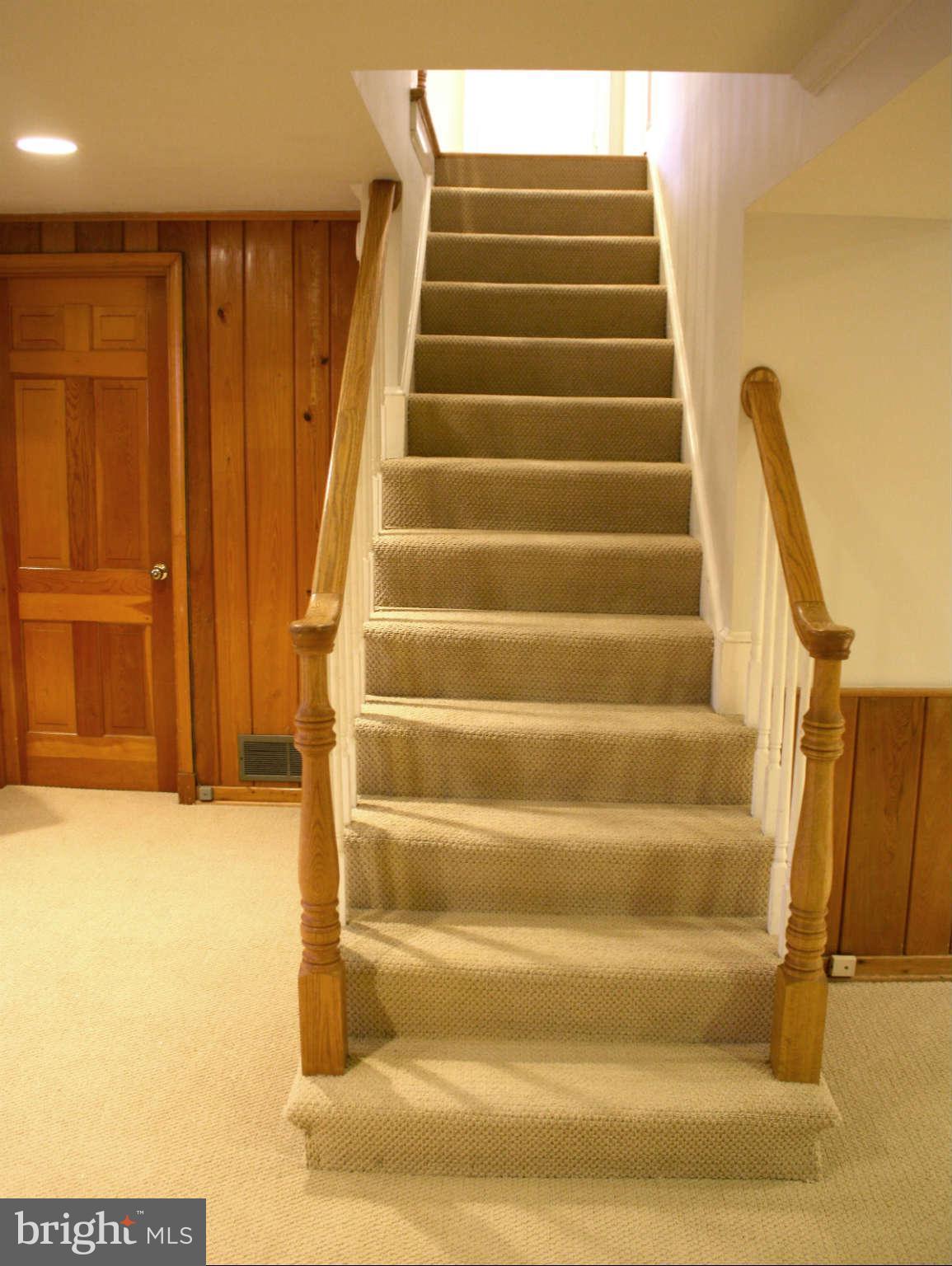 5808 Ridgefield Road Bethesda, MD 20816 - Photo 21 of 25 Steps to the Lower Level
