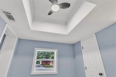 a view of livingroom with furniture and window