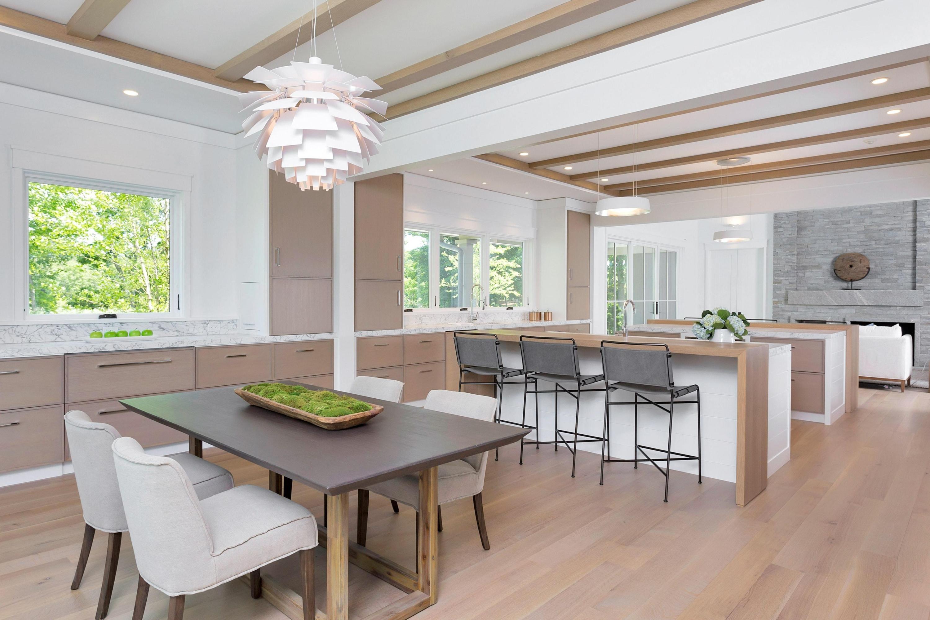 17 Brush Island Road Darien, CT 06820 - Photo 9 of 34 a view of a dining room with furniture window and outside view