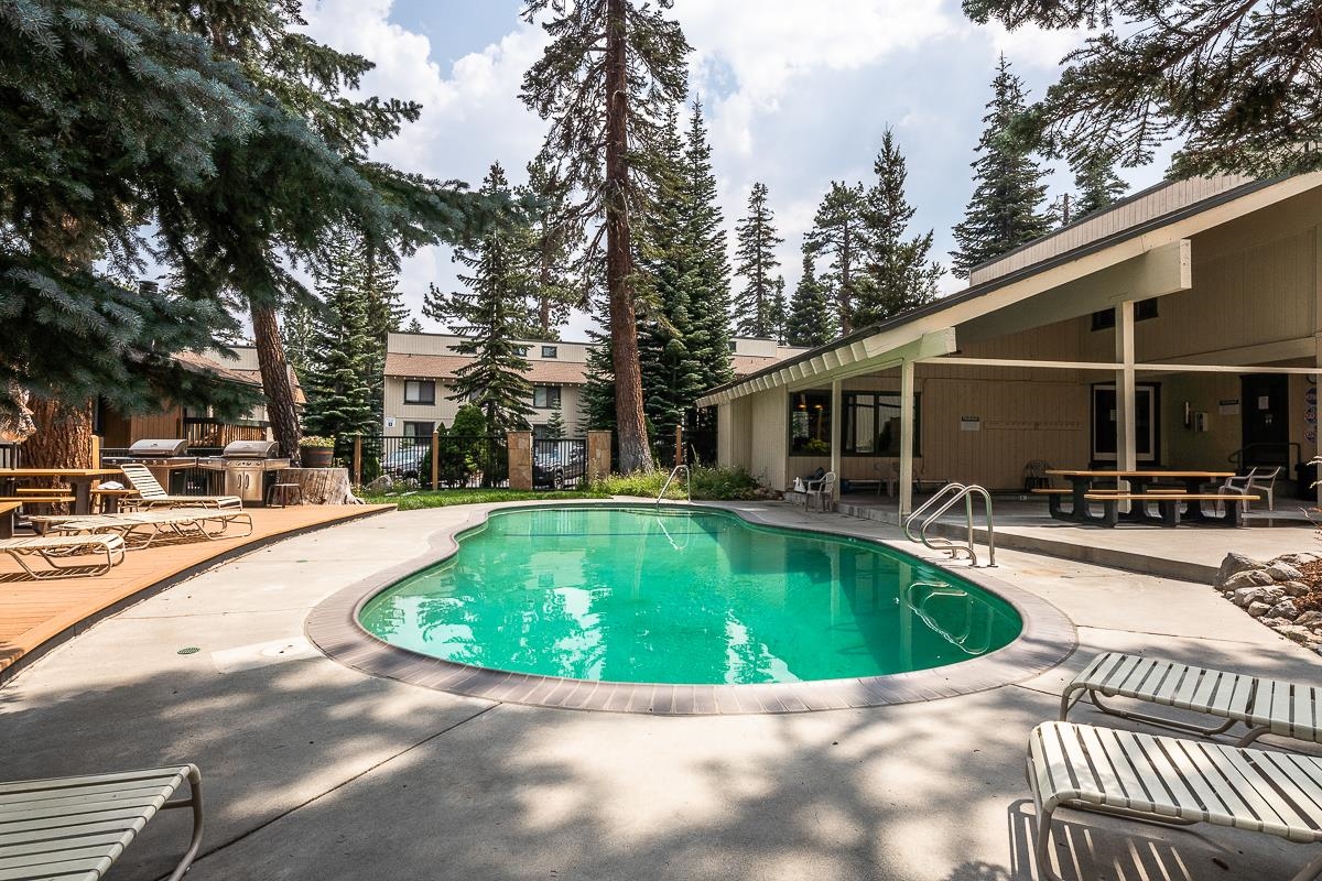 25 Lee Road, Unit 161 Mammoth Lakes, CA 93546 - Photo 40 of 43 a view of outdoor space yard swimming pool and patio