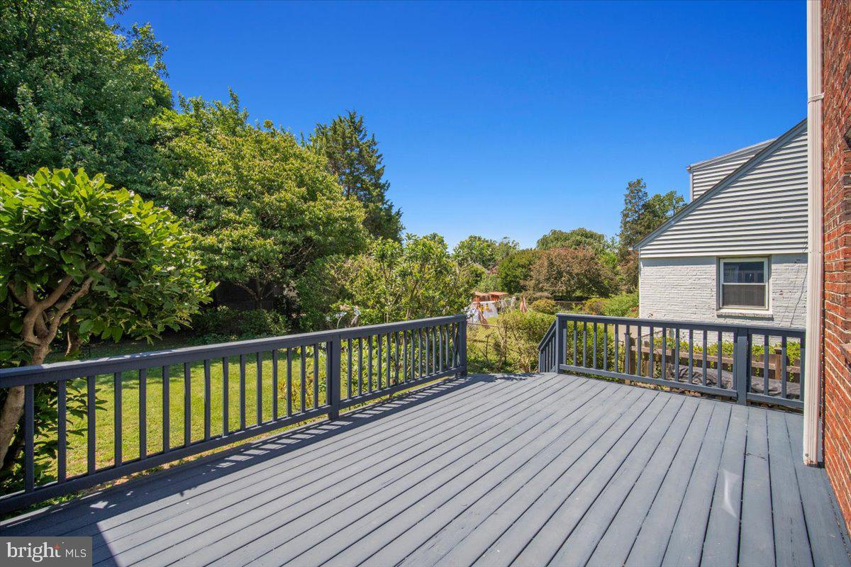 5902 Walton Road Bethesda, MD 20817 - Photo 18 of 63 Big, newer deck