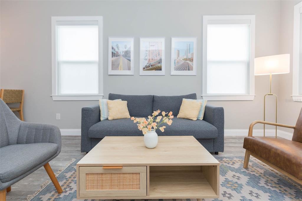 2901 N Boulevard Tampa, FL 33602 - Photo 8 of 63 a view of a dining room with furniture and chandelier
