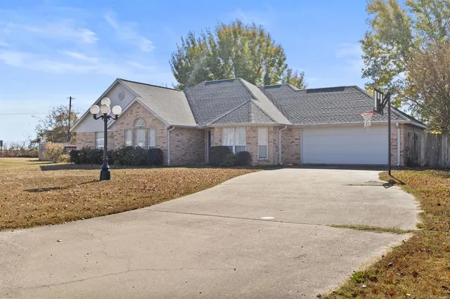 a house with a outdoor space