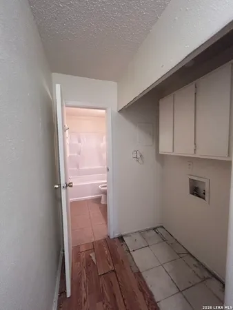 wooden floor in an empty room