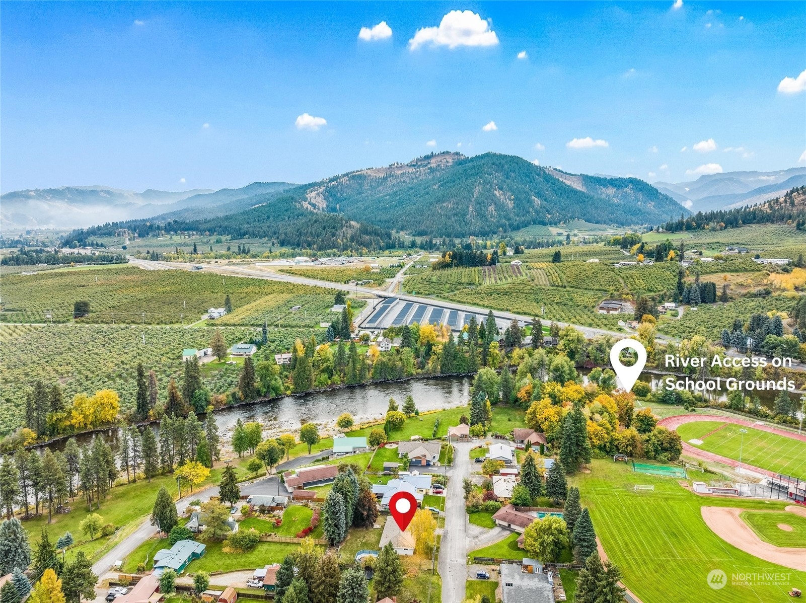 8251 Riverview Road Peshastin, WA 98847 - Photo 17 of 19 a view of a city