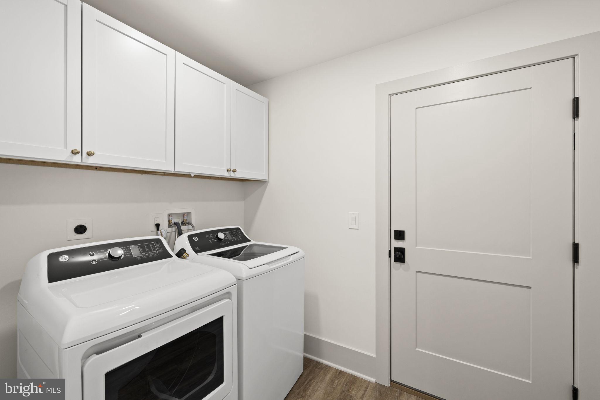 116 Washington Street Locust Grove, VA 22508 - Photo 67 of 130 a view of storage and utility room with washer and dryer