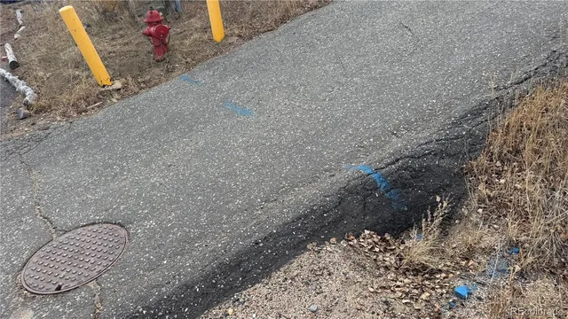 a view of a glass door and a window