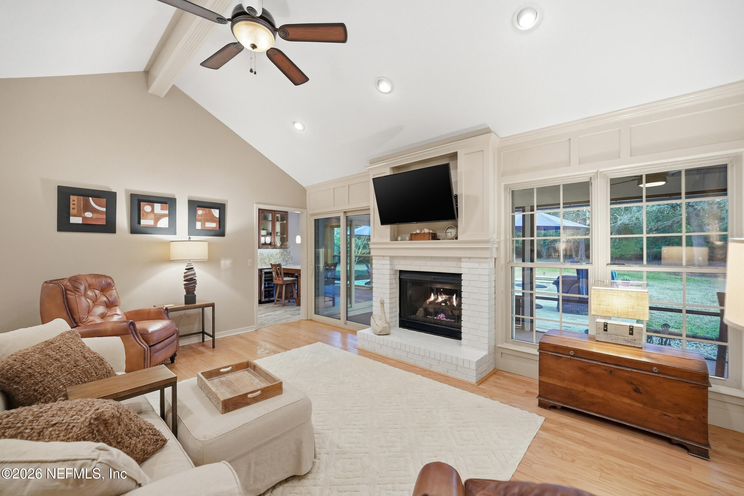 1958 Hawkcrest Drive St. Johns, FL 32259 - Photo 15 of 58 VAULTED CEILING W/BEAM