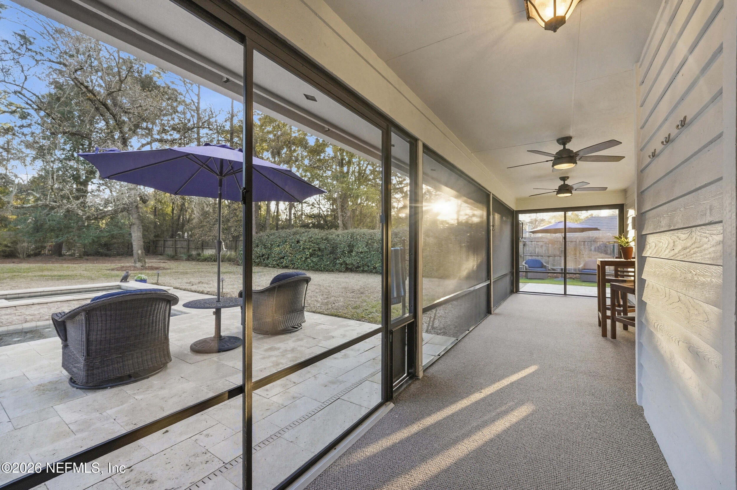 1958 Hawkcrest Drive St. Johns, FL 32259 - Photo 37 of 58 SCREENED PATIO