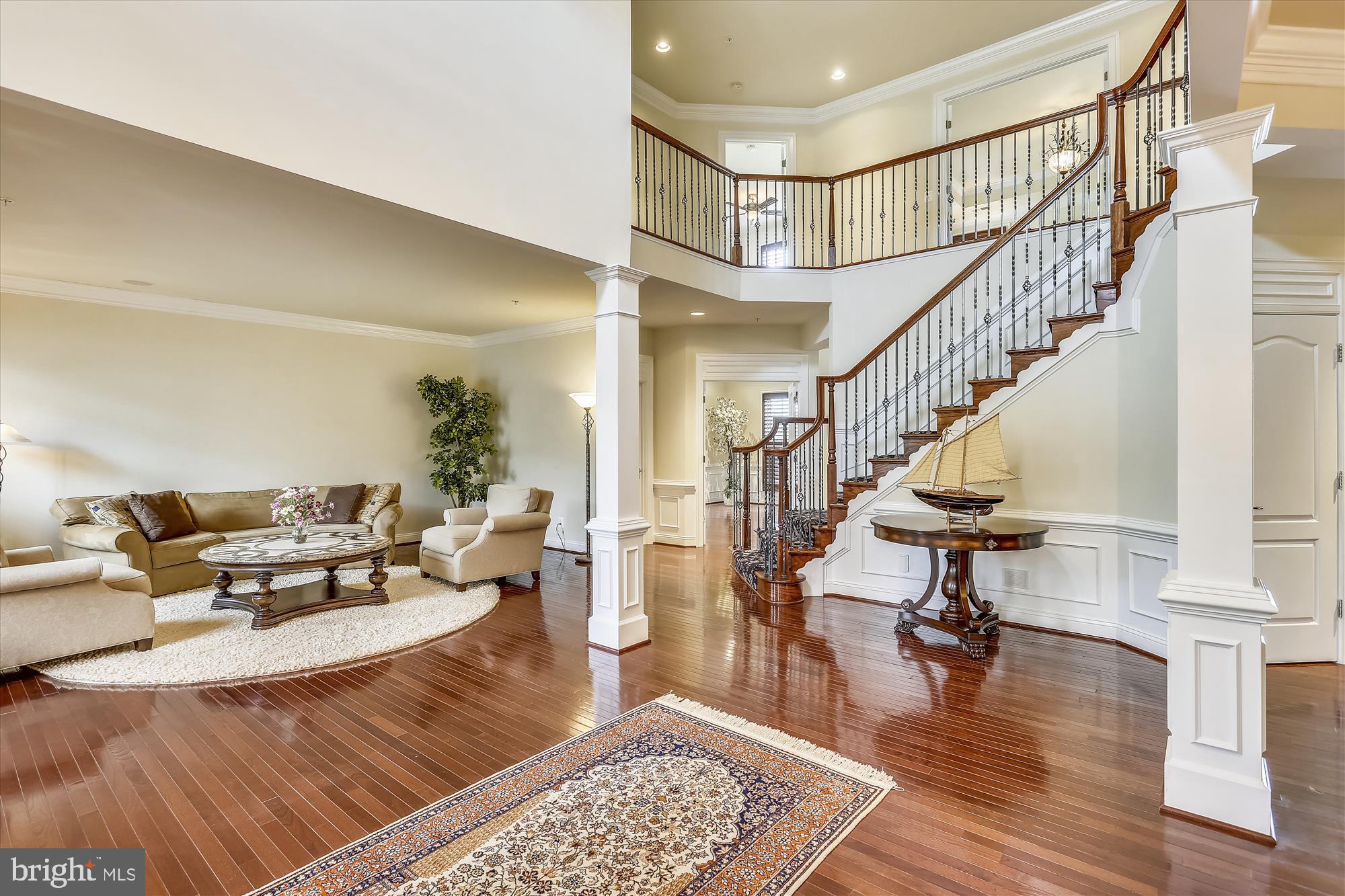 Foyer and Living room