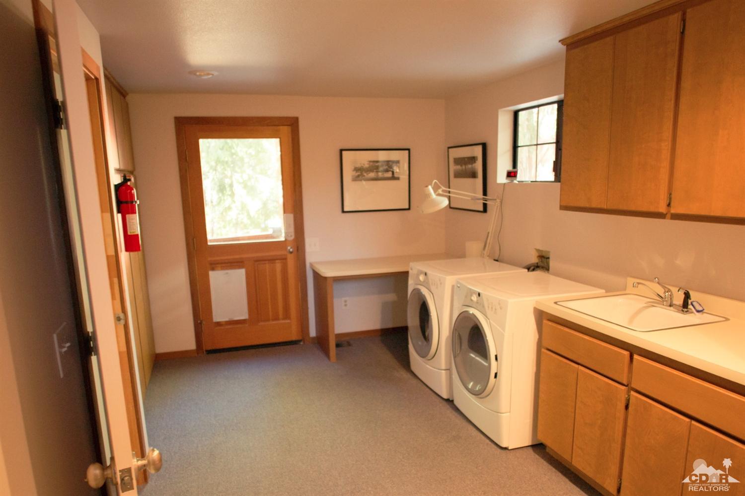 25037 Cougar Road Idyllwild, CA 92549 - Photo 56 of 73 a utility room with dryer and washer