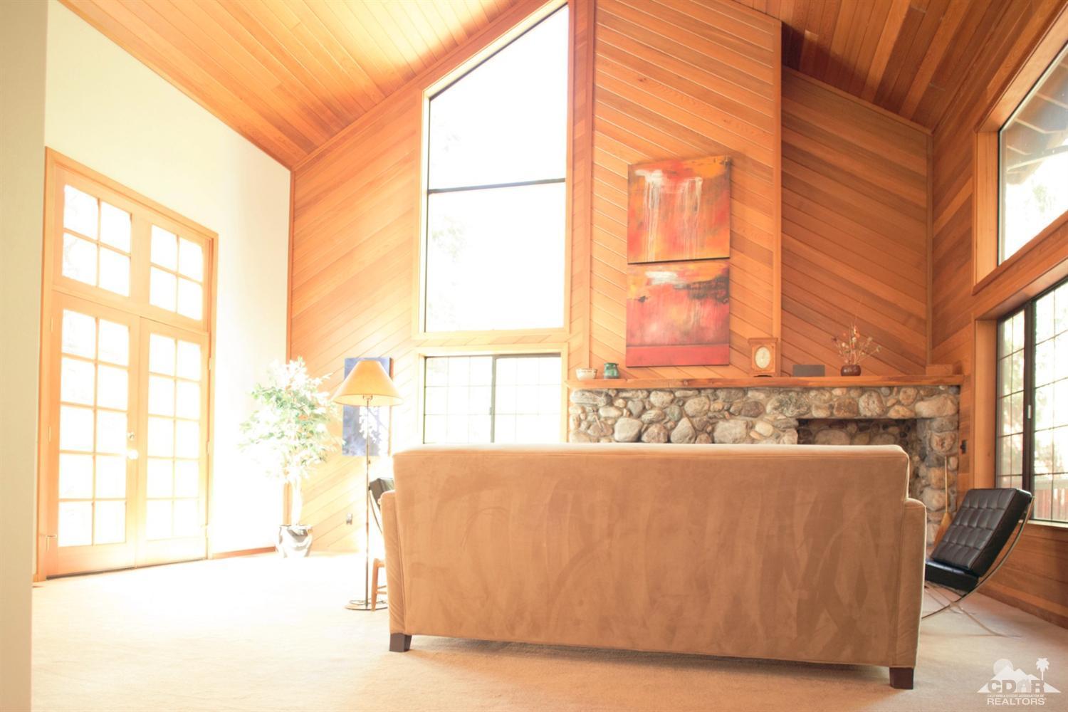 25037 Cougar Road Idyllwild, CA 92549 - Photo 69 of 73 a view of a living room with a large window