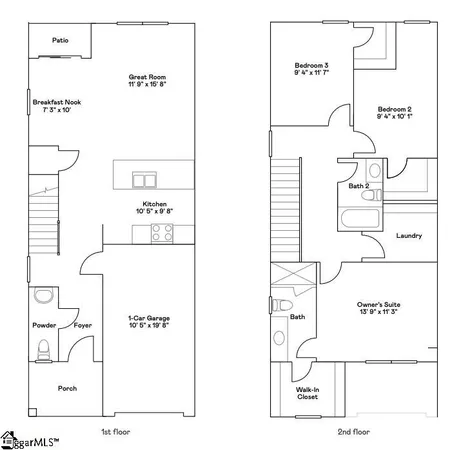 $203,999 | 1370 Cattleman Acres Drive, Unit MT 41, Inman, SC 29349