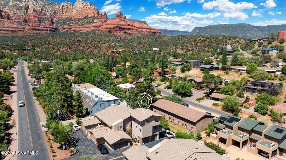 520 Jordan Road, Unit 9 Sedona, AZ 86336 - Photo 28 of 32 Aerial