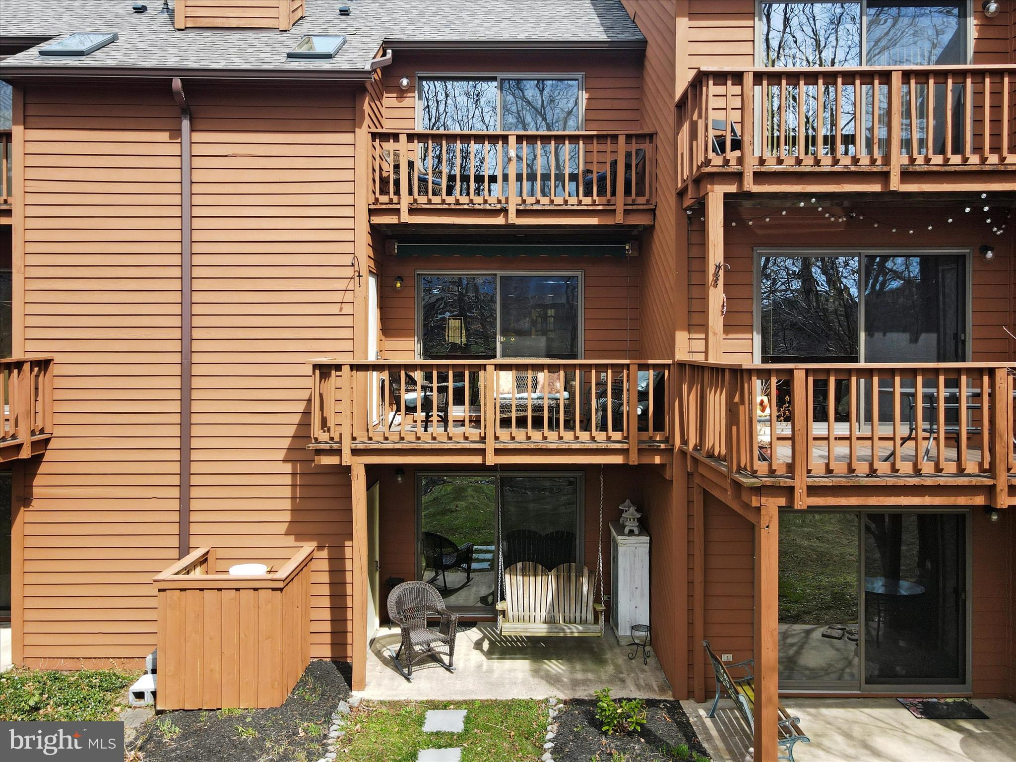 205 Tecumseh Trail Hedgesville, WV 25427 - Photo 46 of 75 Balcony has motorized retractable awning!