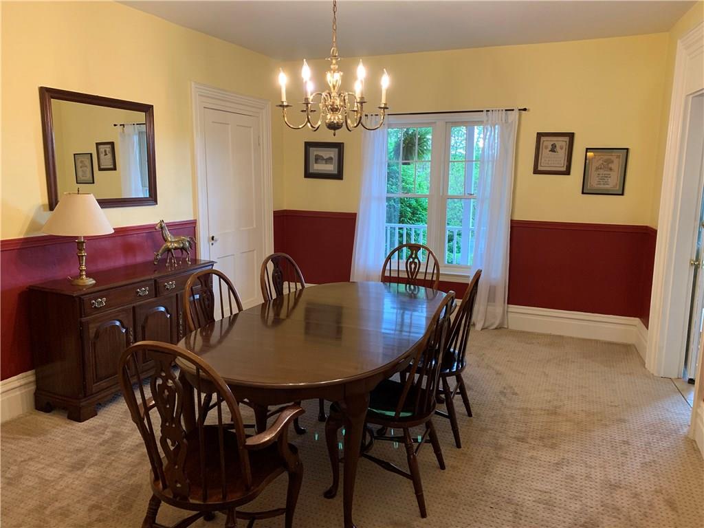 4096 Glasgow Road Valencia, PA 16059 - Photo 4 of 25 Many can join at the table to celebrate in this classic farmhouse dining room, located just off the huge kitchen.