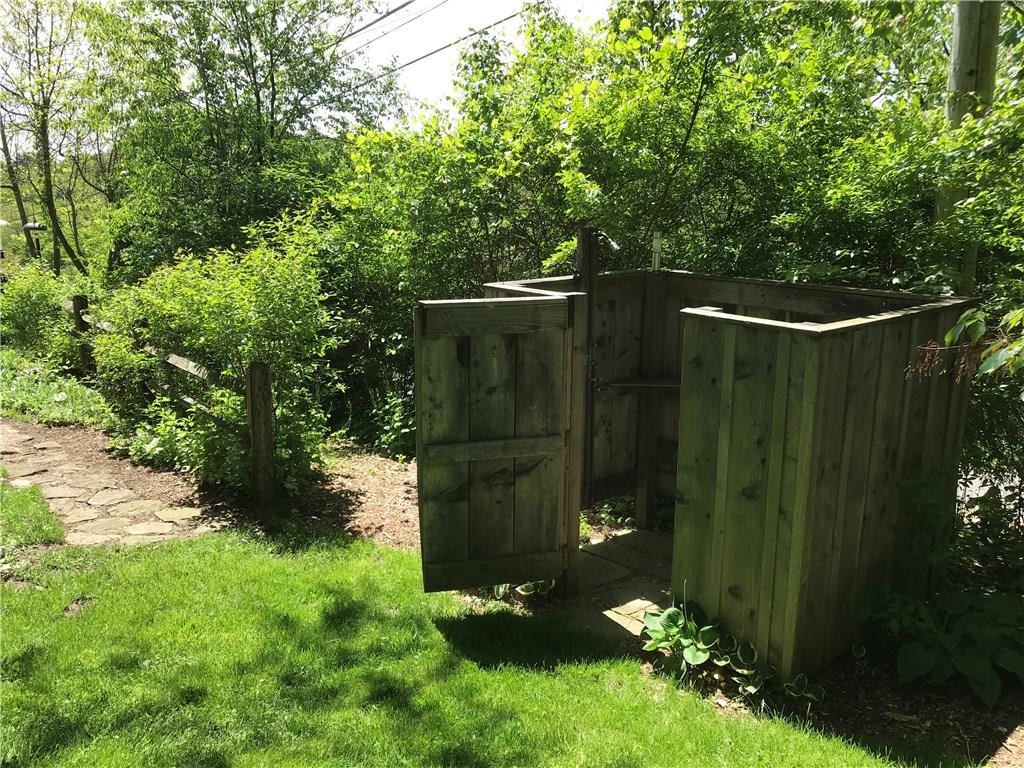 4096 Glasgow Road Valencia, PA 16059 - Photo 7 of 25 Outdoor shower, perfect to freshen up after a day working on the farm.