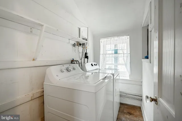 a view of a field with a tree