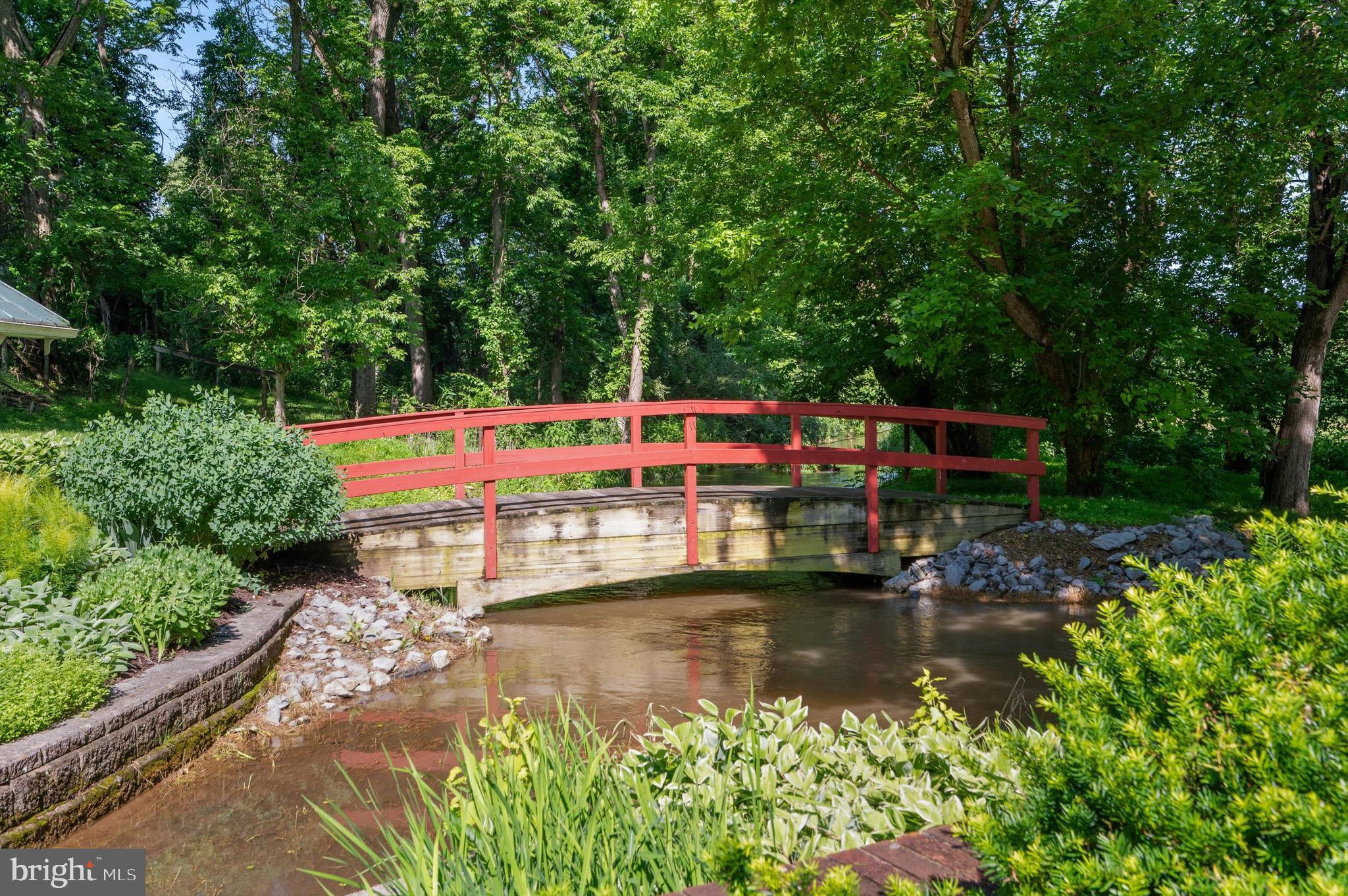 6517 Kabletown Road Charles Town, WV 25414 - Photo 29 of 110 Private Footbridge over Evitts Run
