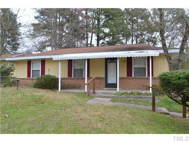 505 Solar Drive Raleigh, NC 27610 - Photo 1 of 16 a view of a house with backyard porch and garden