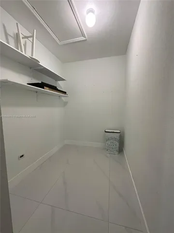 a view of a small space