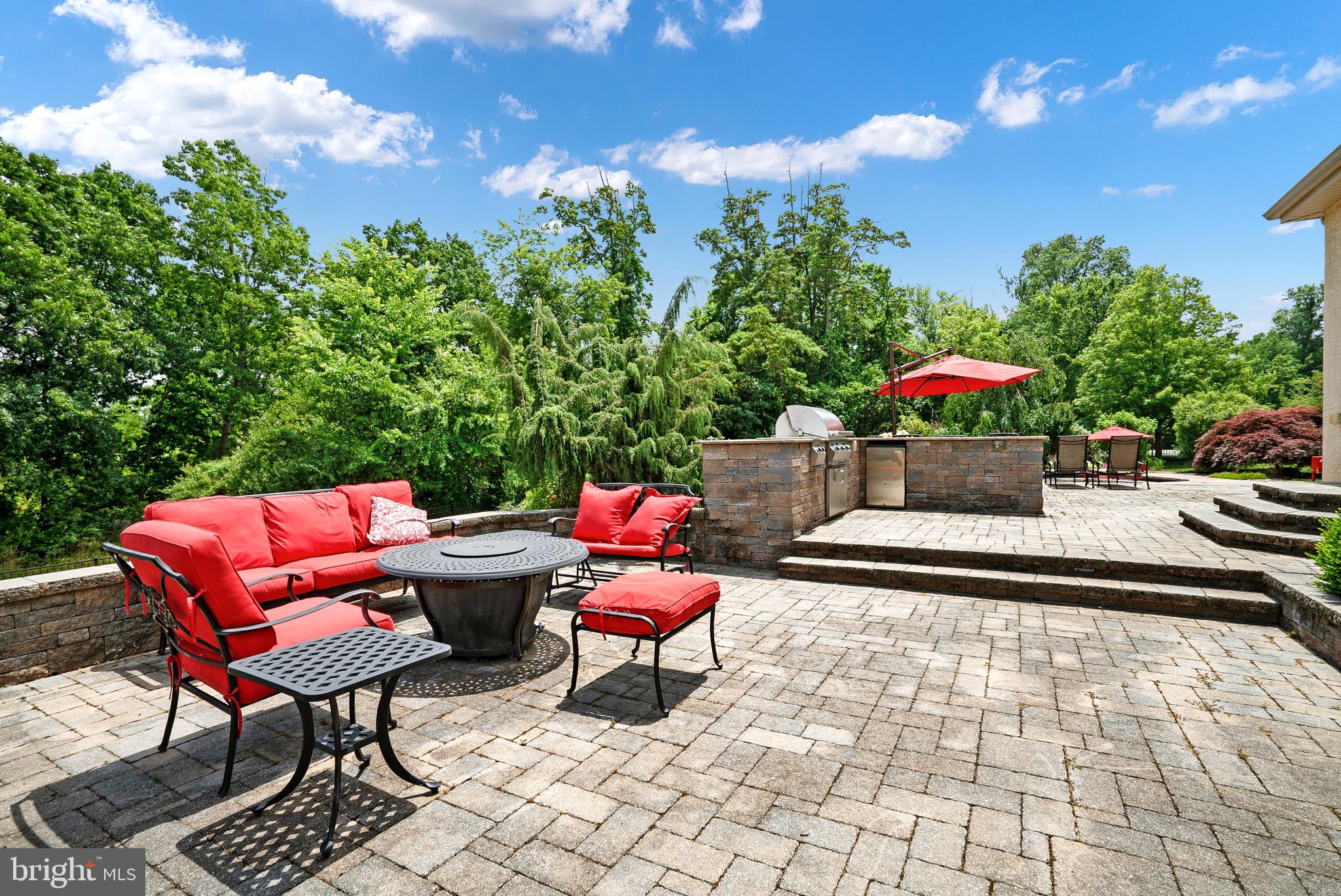 2221 Devin Lane Jamison, PA 18929 - Photo 6 of 12 a outdoor space with lots of furniture and a potted plant