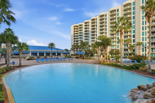 a view of building with outdoor space