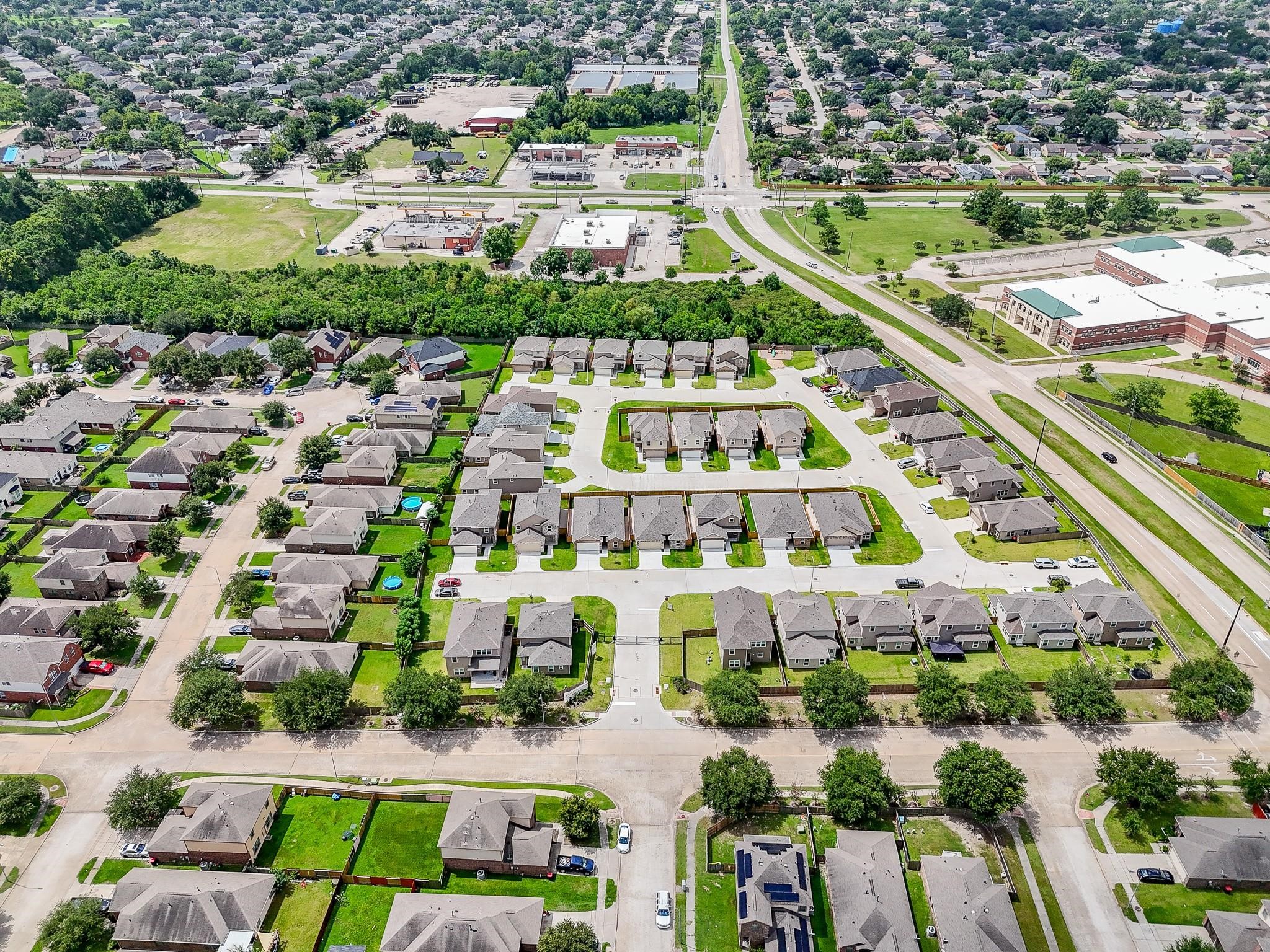 2803 Topiary Lane Houston, TX 77014 - Photo 2 of 31 Echo Leaf offers the peace of private gated living, quiet common grounds, and a welcoming neighborhood atmosphere designed for comfort and everyday ease.