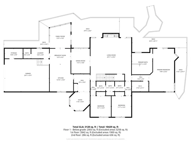 a picture of a floor plan