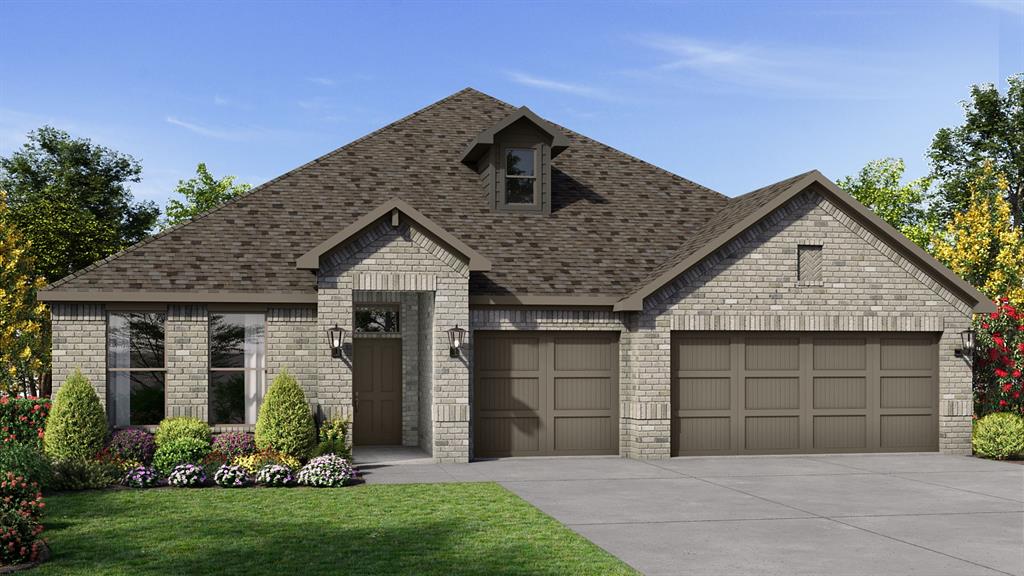 3275 Grayton Street Grand Prairie, TX 76065 - Photo 33 of 36 front view of a house with a yard