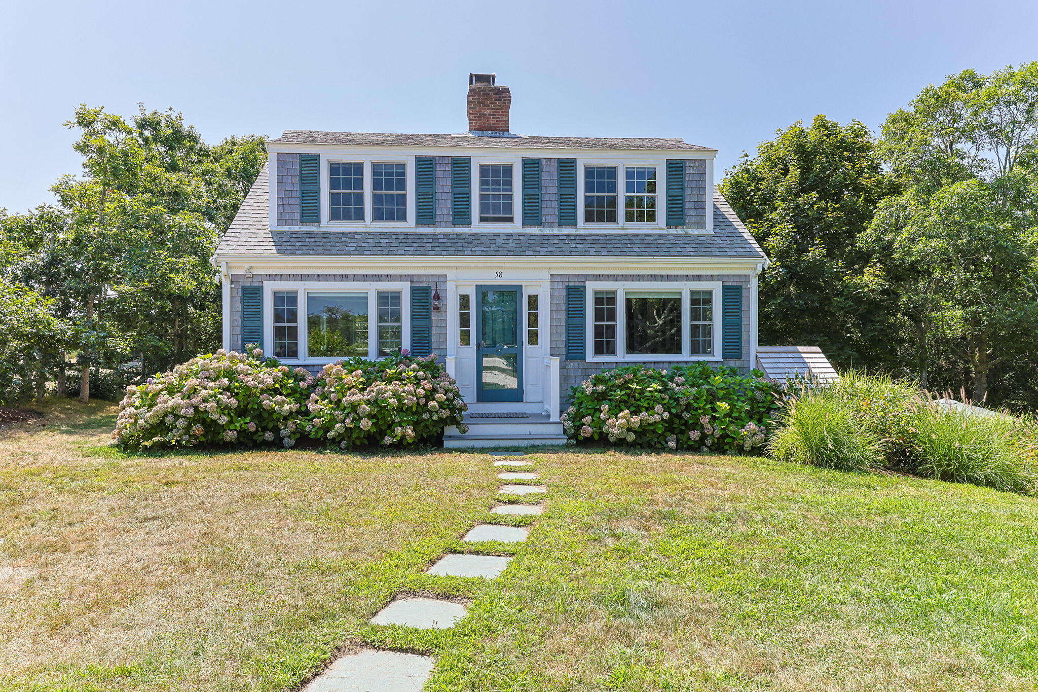 58 Stepping Stones Road Chatham, MA 02633 - Photo 4 of 52 a front view of a house with garden