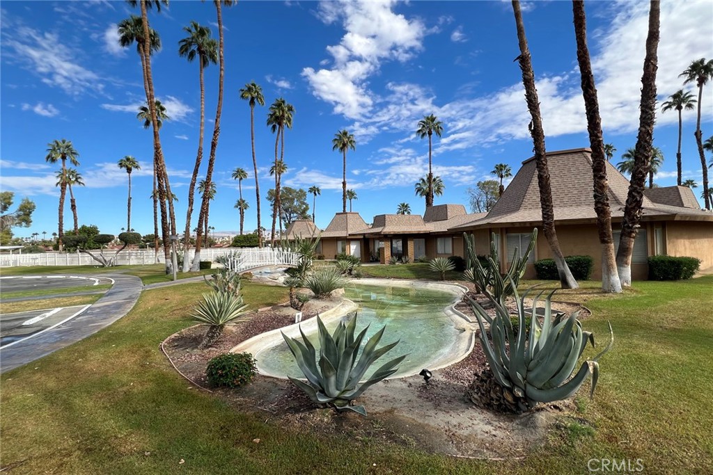 119 Del Mar Rancho Mirage, CA 92270 - Photo 36 of 40 a view of a swimming pool with a patio