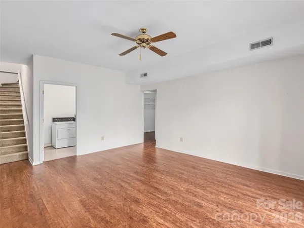 wooden floor in an empty room