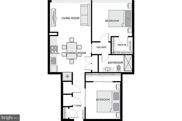 a picture of a floor plan