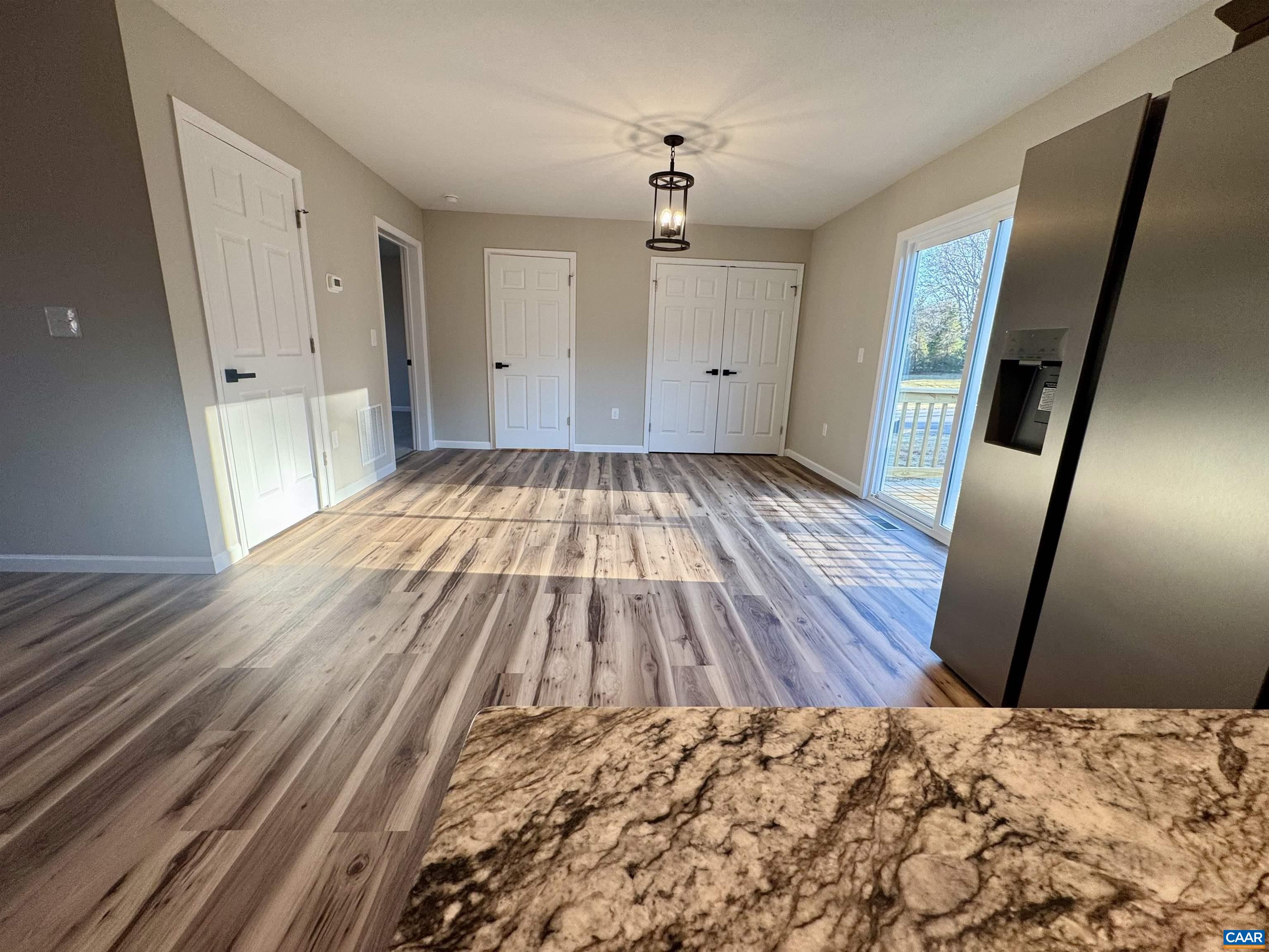 200 Robinhood Road Staunton, VA 24401 - Photo 14 of 75 wooden floor in an empty room with a fireplace