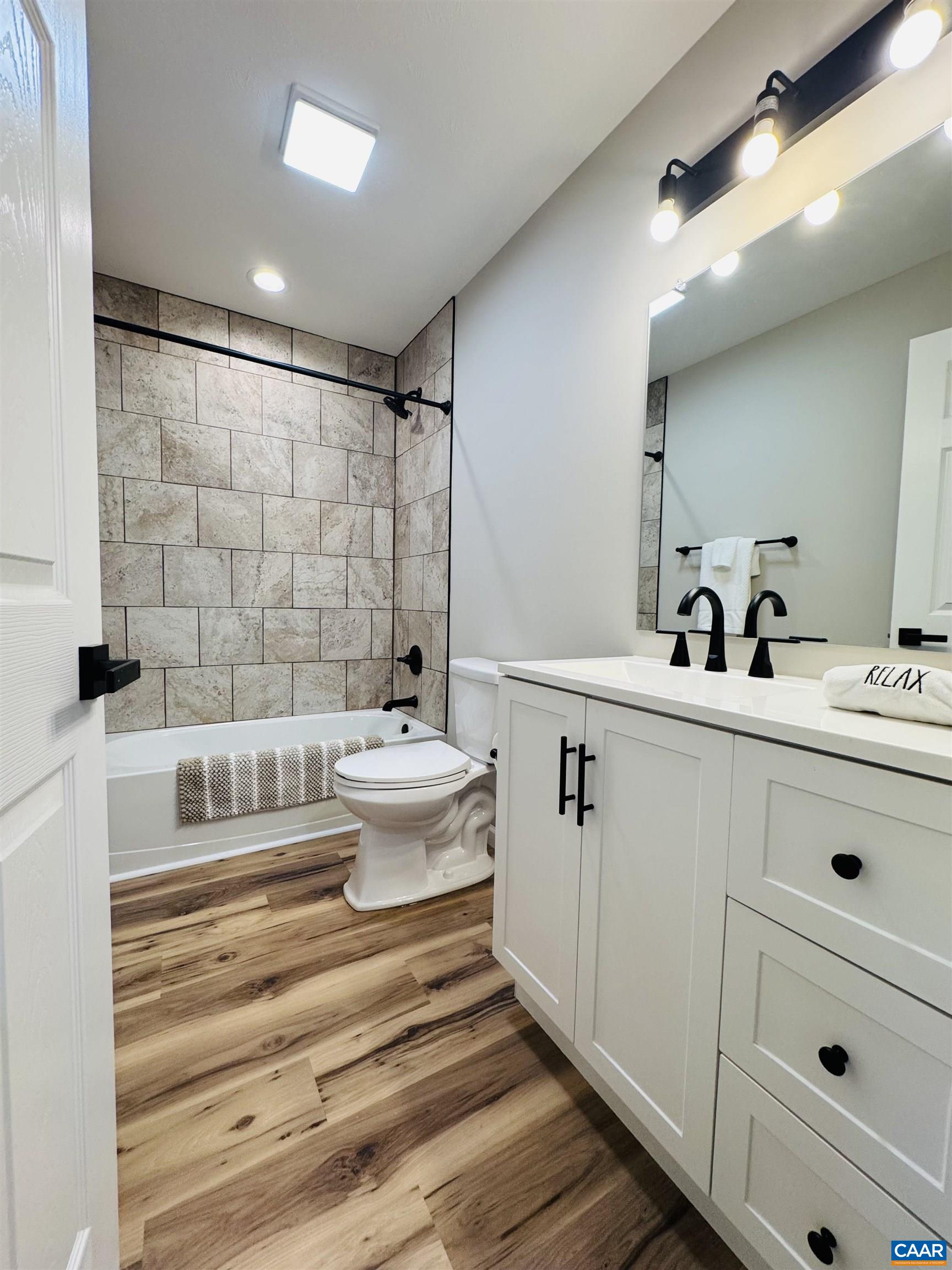 200 Robinhood Road Staunton, VA 24401 - Photo 40 of 75 a bathroom with a sink and a mirror