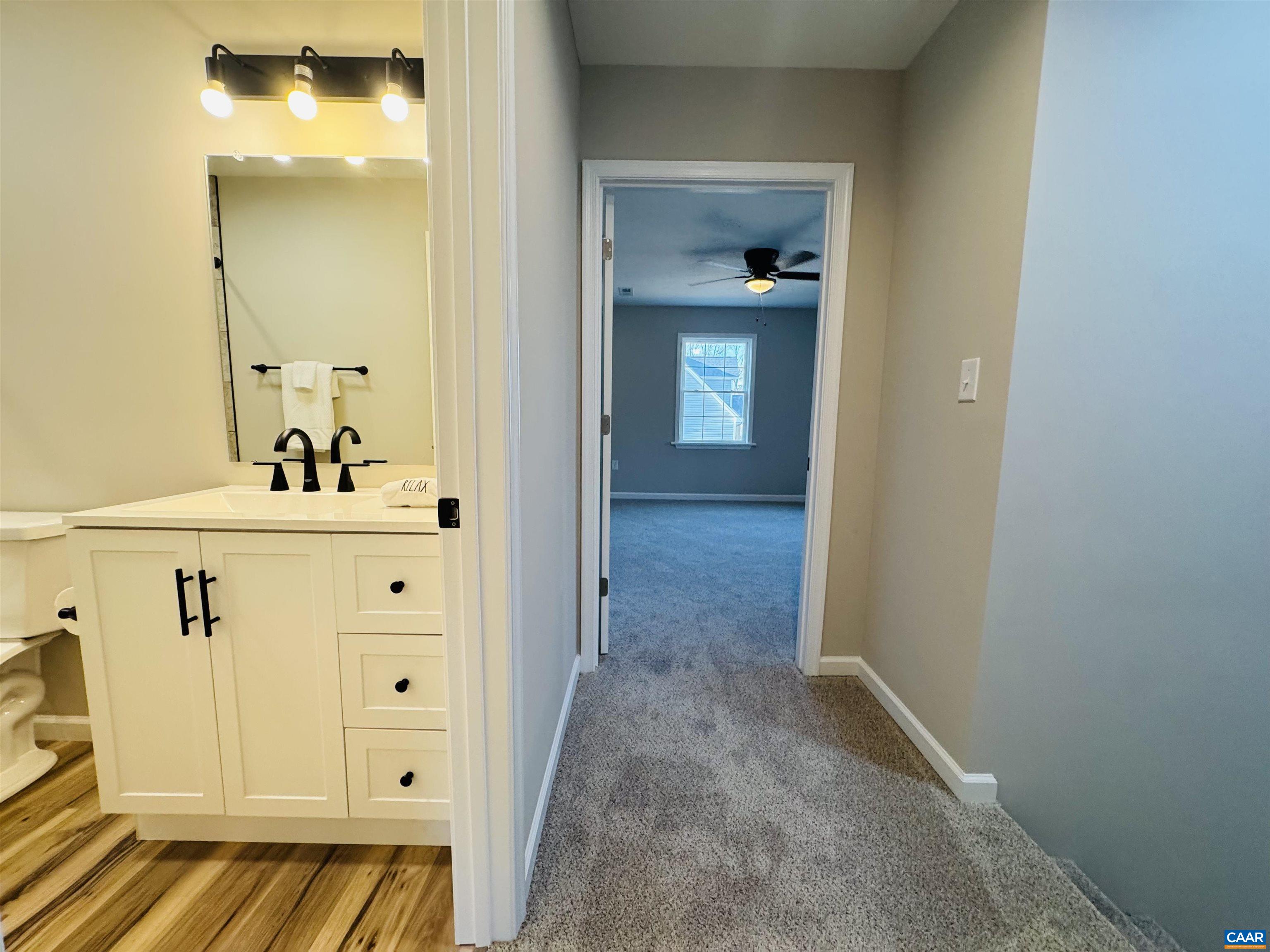 200 Robinhood Road Staunton, VA 24401 - Photo 43 of 75 a bathroom with a sink a vanity and a mirror