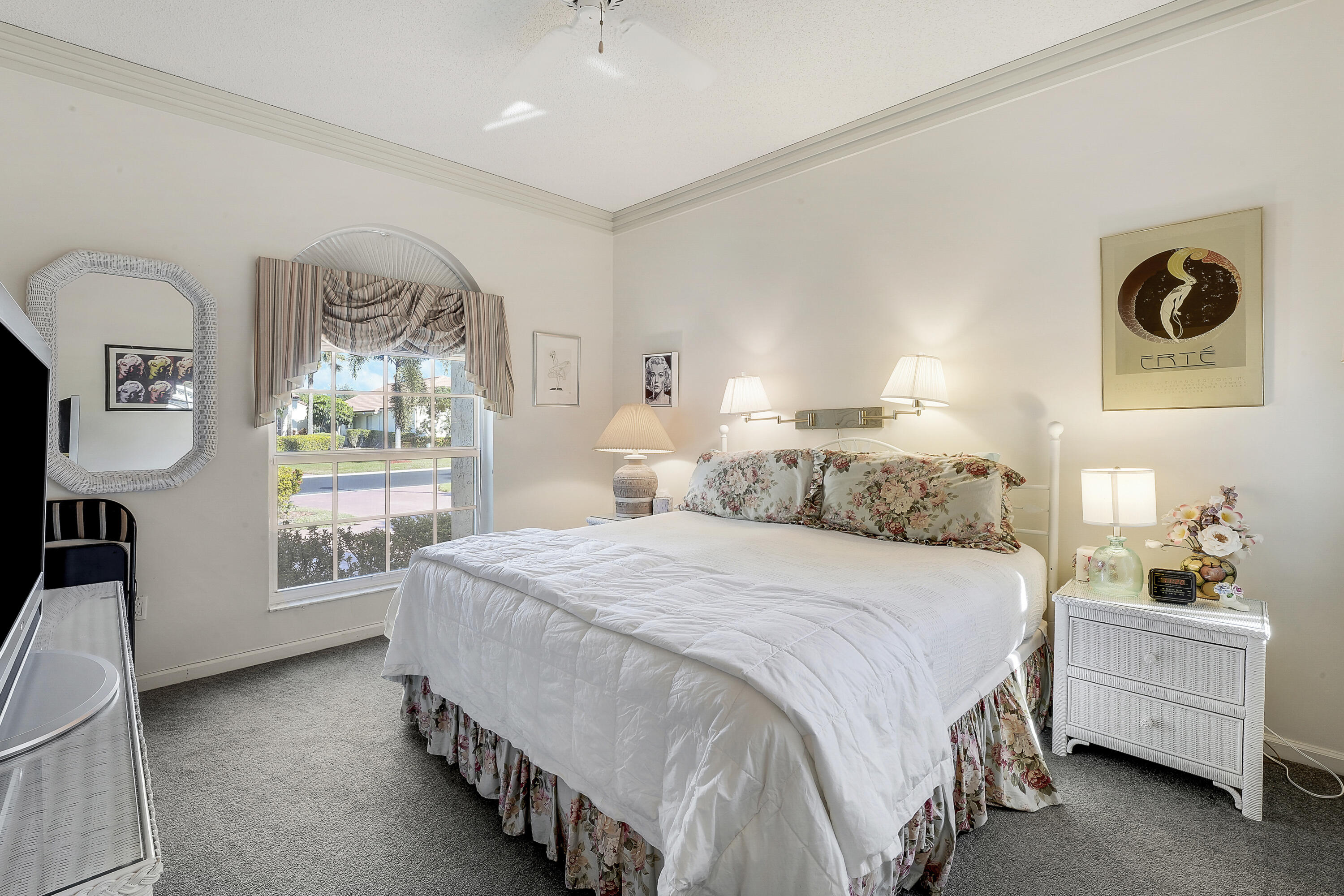 7283 Via Palomar Boca Raton, FL 33433 - Photo 28 of 43 a bedroom with a bed and a window