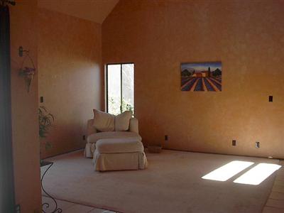 3145 Rita Court Napa, CA 94558 - Photo 3 of 10 a bedroom with a bed and a couch