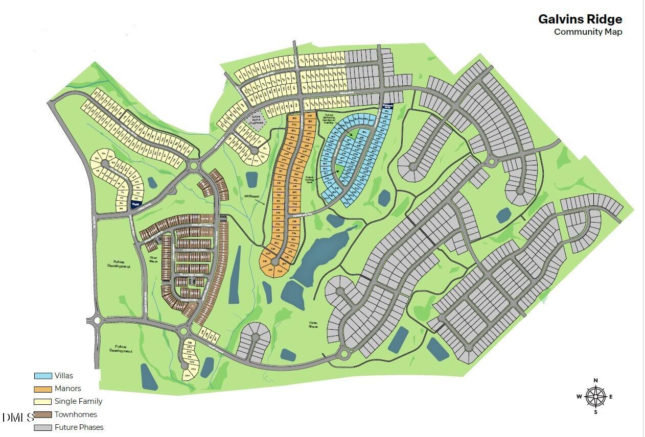 175 Prairie Wolf Street Sanford, NC 27330 - Photo 29 of 38 Galvins Ridge Site Map