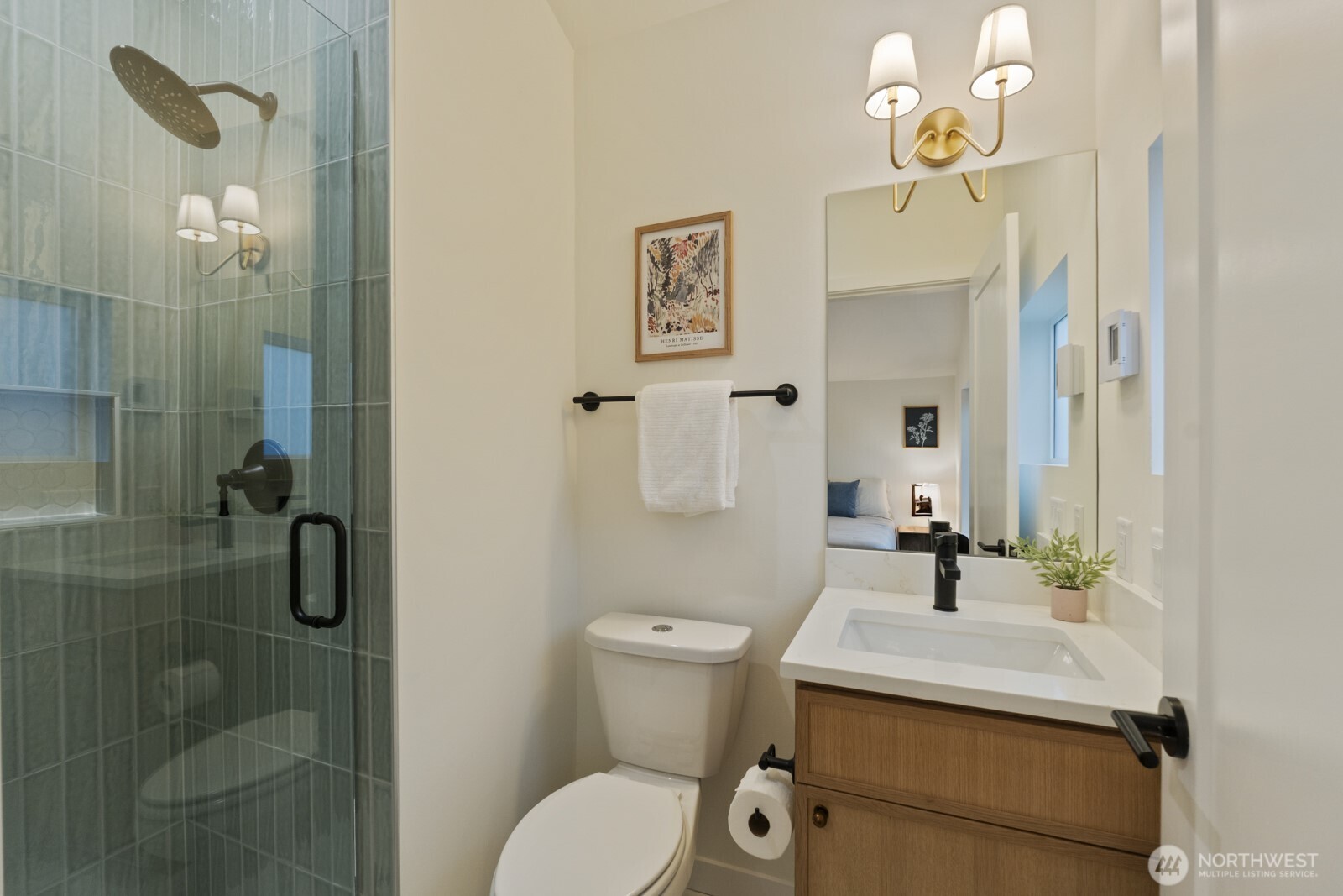 2725 Northeast 87th Street Seattle, WA 98115 - Photo 24 of 30 a bathroom with a sink a toilet and shower