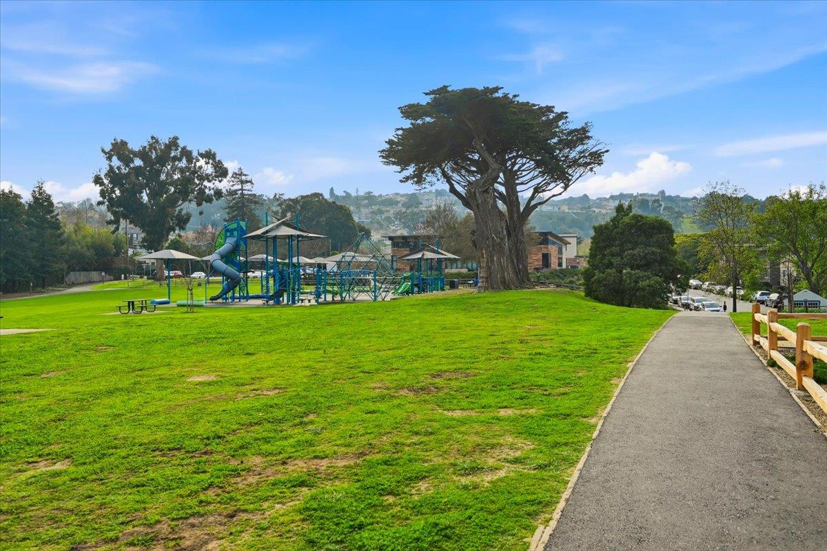 555 Palm Avenue, Unit 202 Millbrae, CA 94030 - Photo 29 of 40 a view of a park with large trees