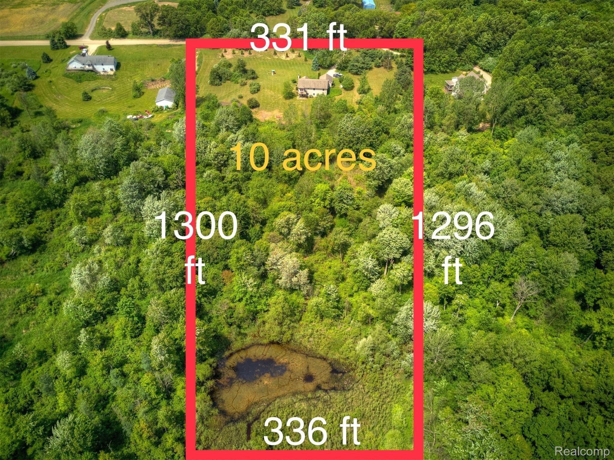 5591 Pingree Road Howell, MI 48843 - Photo 62 of 63 property lines.JPG