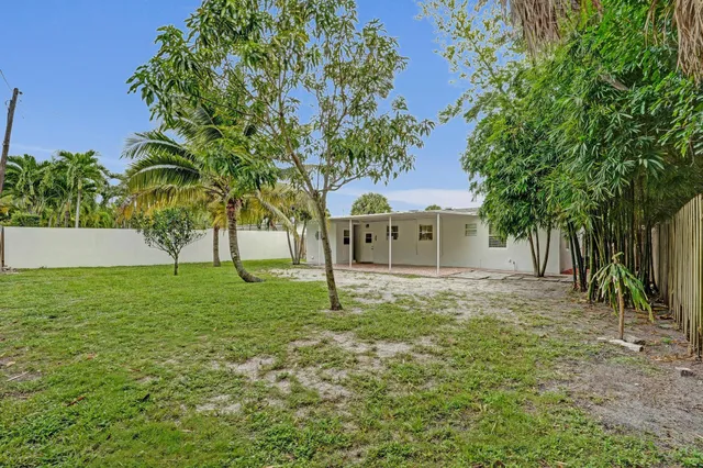 a house with lots of trees