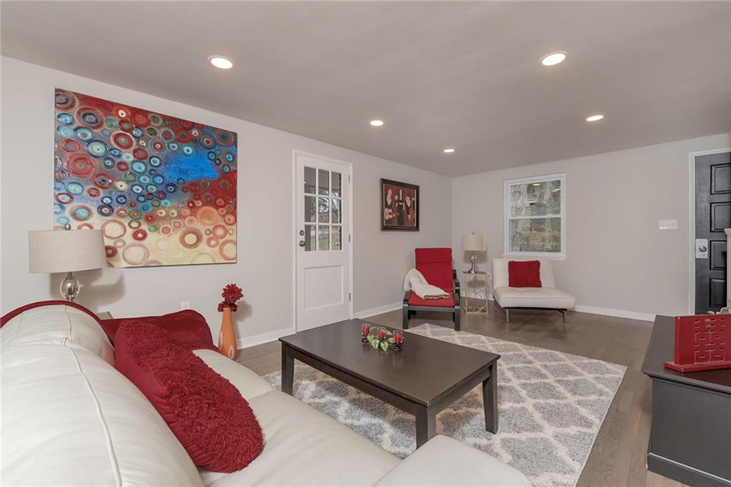 626 Kelso Road Pittsburgh, PA 15243 - Photo 5 of 25 The Living Room has a Convenient Side Door Entry to the Sun Room.