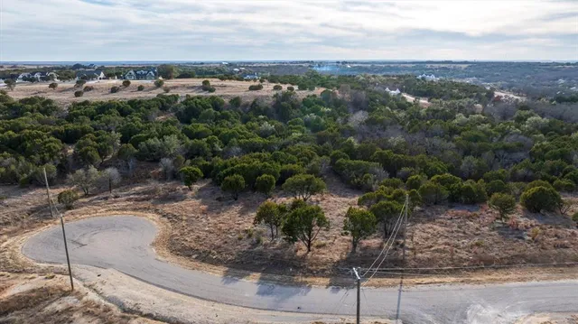 a view of a city with lots of trees