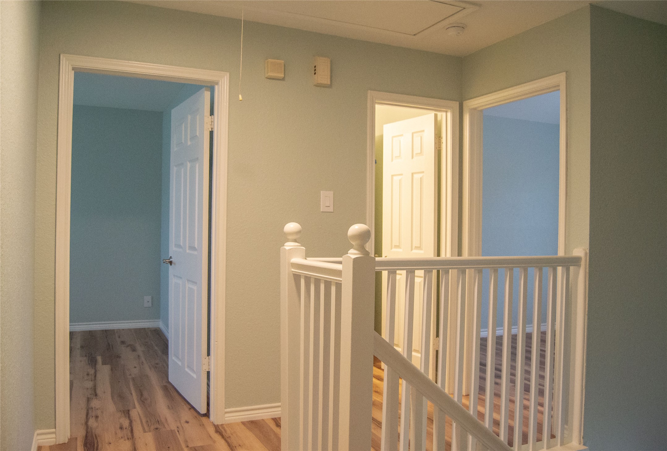 2501 Autrey Drive Leander, TX 78641 - Photo 14 of 27 a view of a balcony with wooden floor